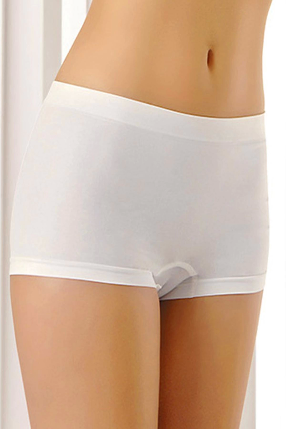 White Seamless Female Boxer Corse Corse - 700