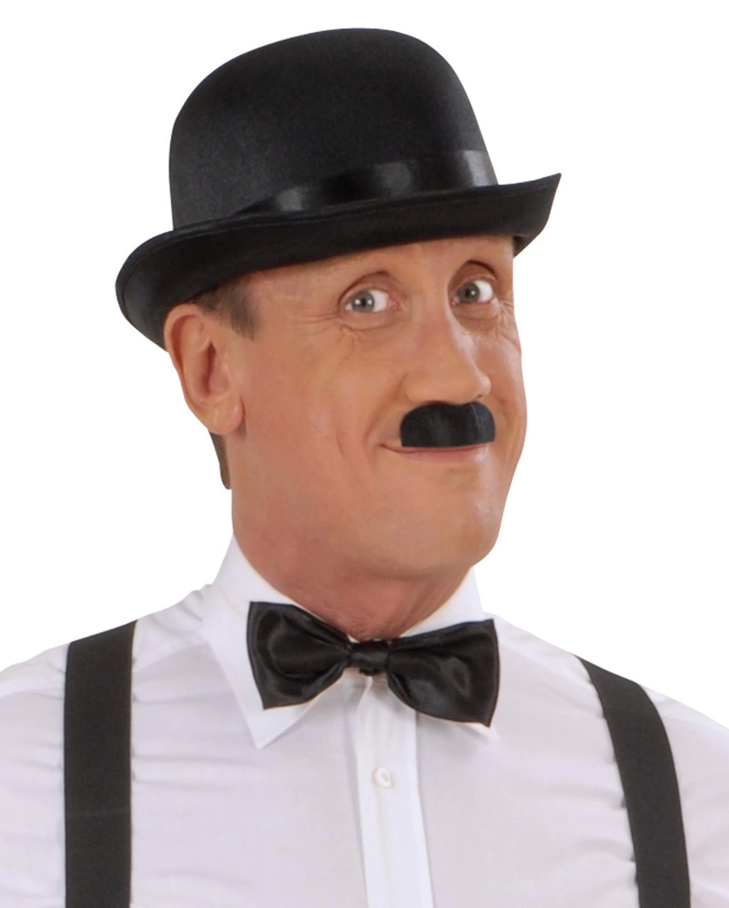 Charlie Chaplin Style Adult Hat – Black Melon Party Hat