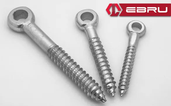 Delikli, Gözlü Vida 6 - 50 Adet