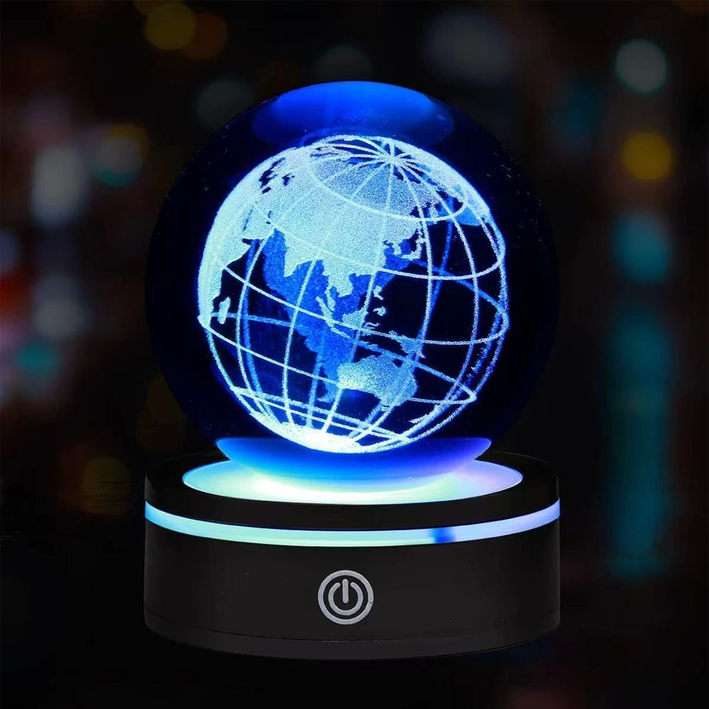 World Design Usb&039li Rotating Glass Globe