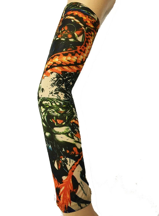 Wearable Sleeve Tattoo Socks 3d Printed Sleeve Leg Tattoo 2 Pcs Model 12
