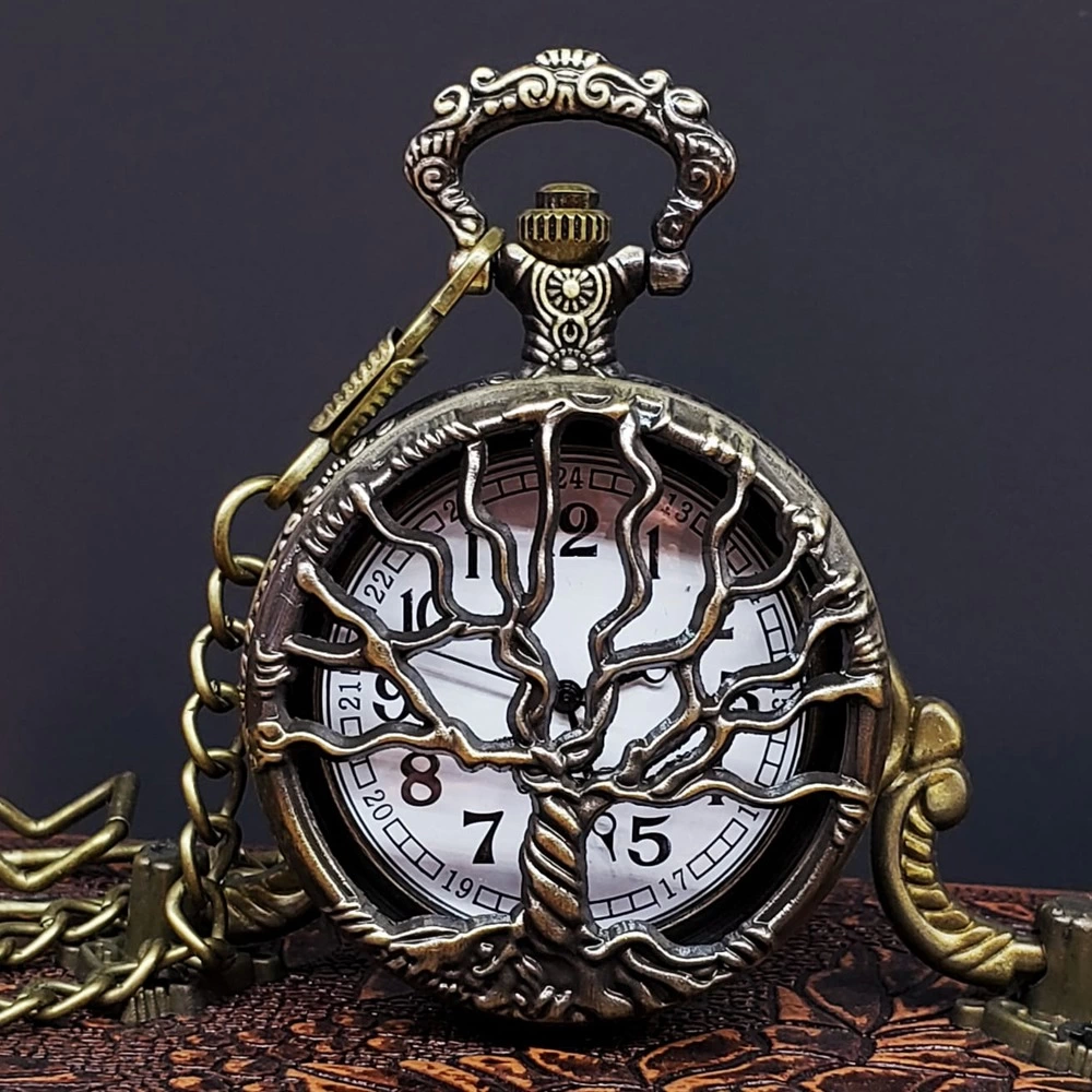 Life Tree Designed Shackle Clock