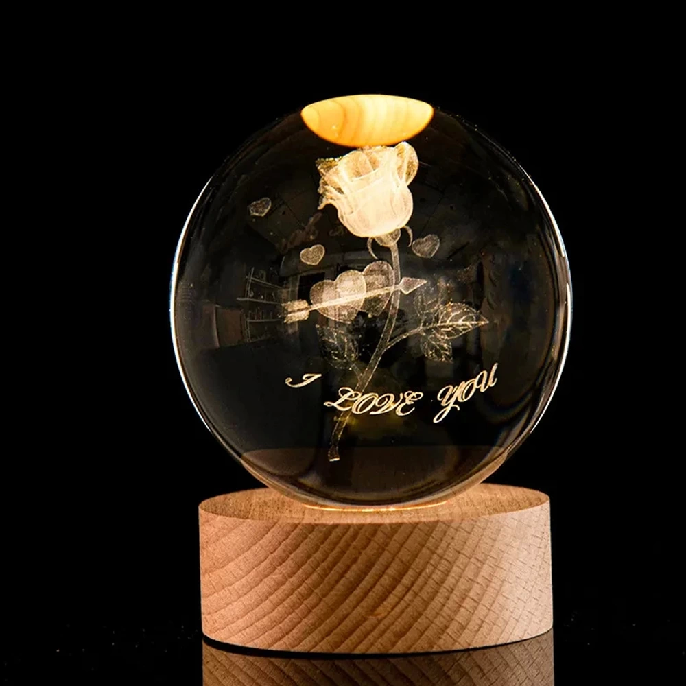 I Love You Design Decorative Night Lamp