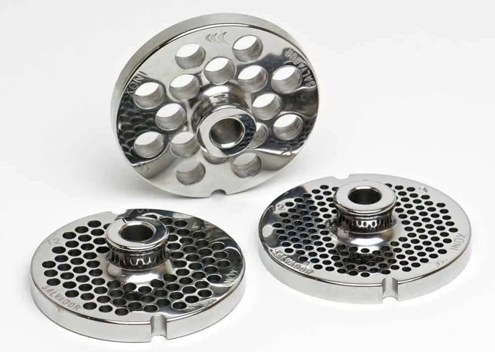 İnox Paslanmaz Kıyma Makinesi Aynası, Ağızı 12 No - 4 Mm