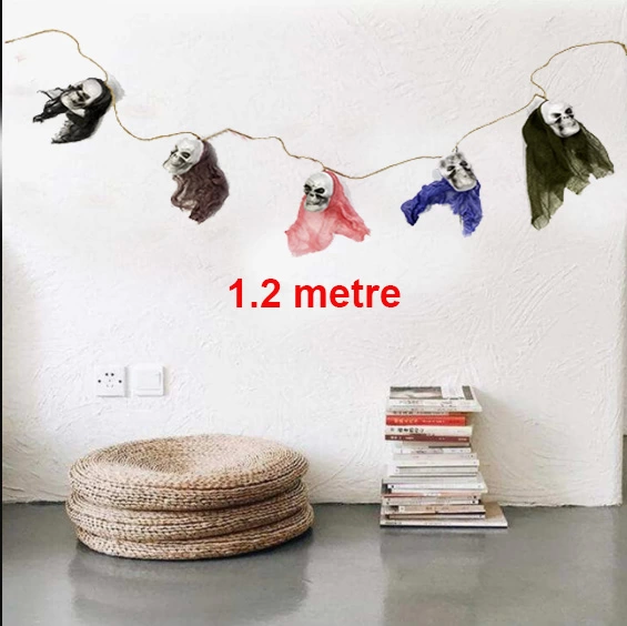 Over 5 Pcs Dry Head Suspended Ornament 1.2 Meter