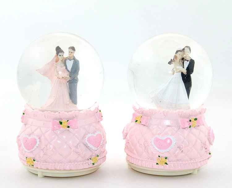 Işıklı Müzikli Kar Küresi 13 Cm Alk1787