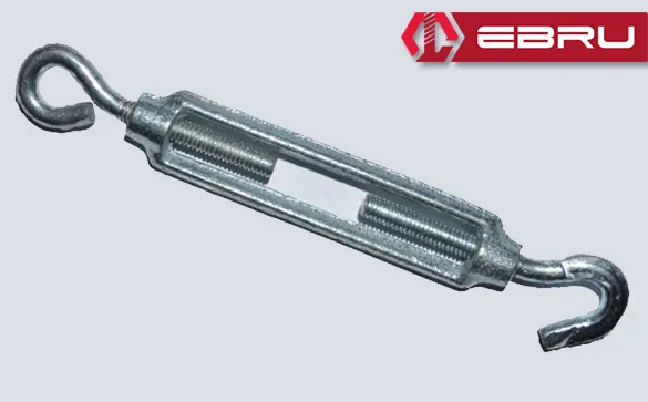 Kanca, Çelik Halat, Yük Gerdirme 6mm - 5 Adet