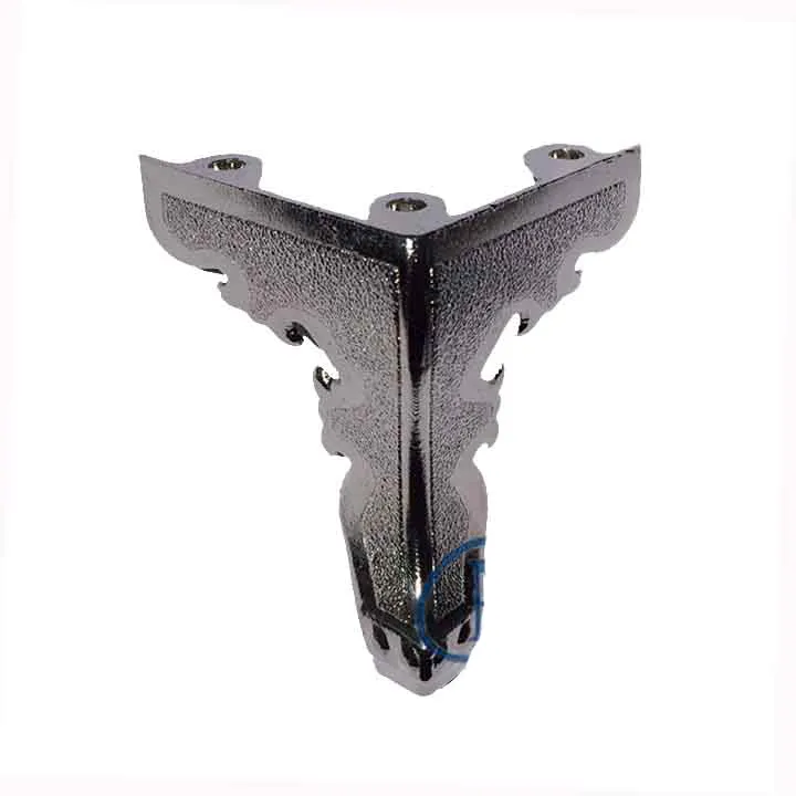 Kelebek Ahşap, Sunta Sandık Ayağı, Kutu Ayak 5,5 Cm - Nikel