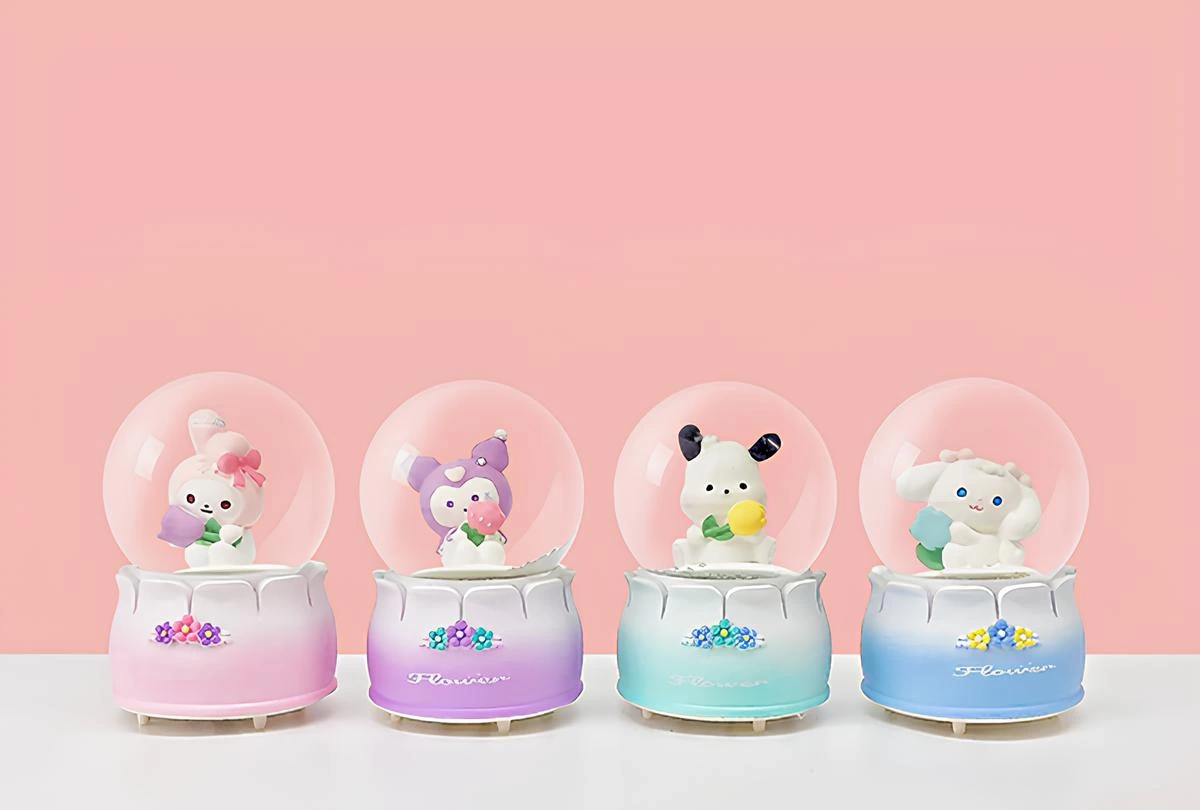 Kuromi Light Snow Globe 7 Cm Alk3397