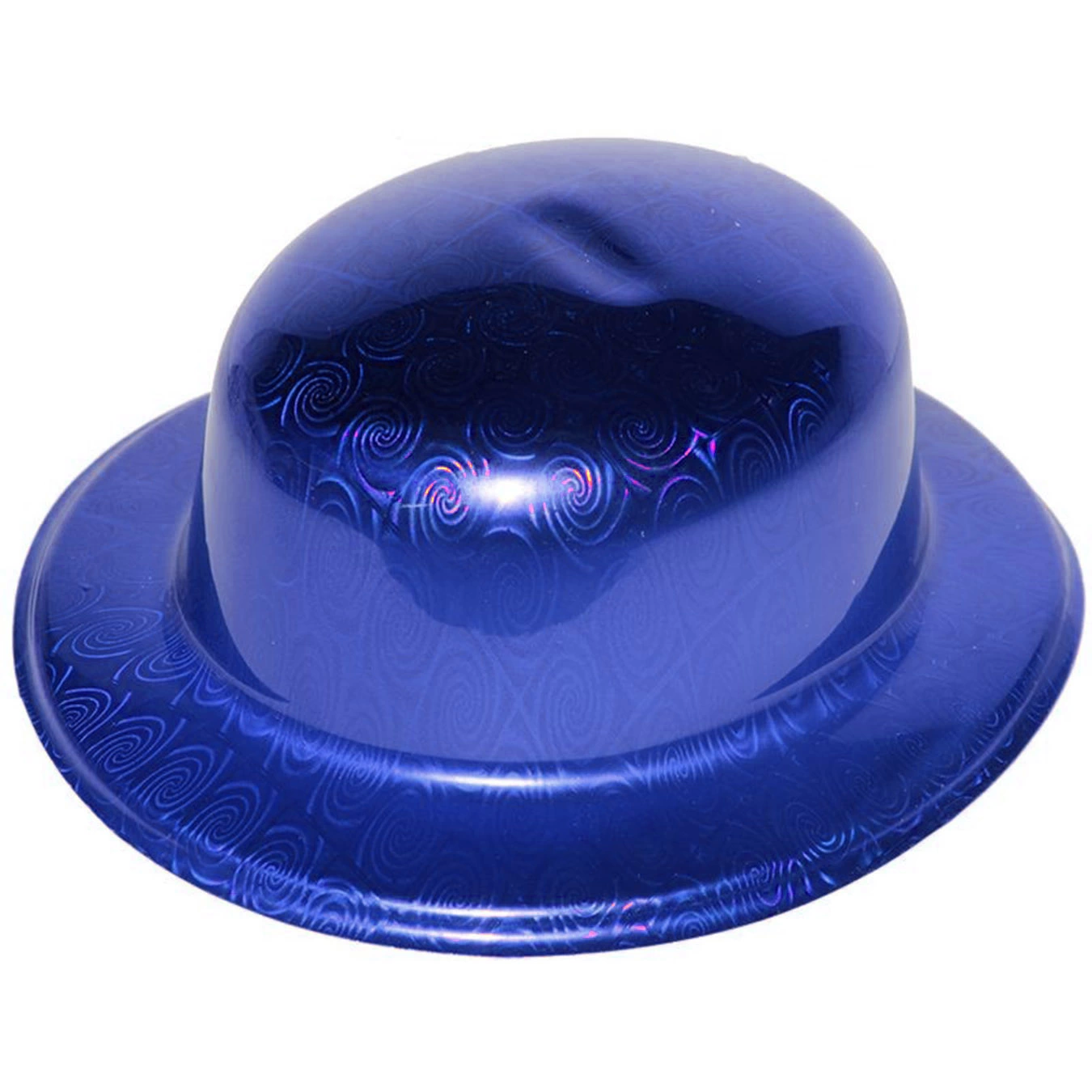 Mavi Renk Hologramlı Plastik Yulak Melon 27x24 Cm