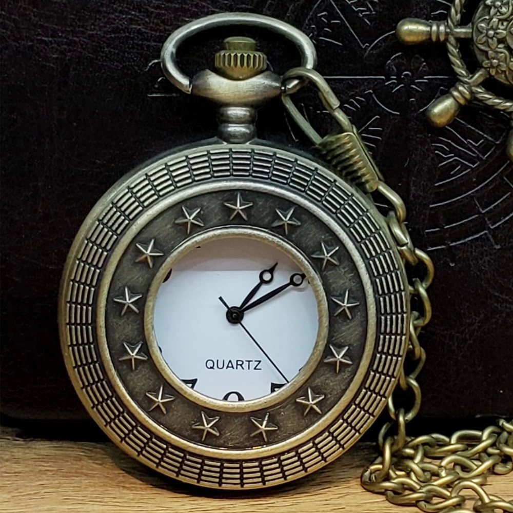 Metal Shackle Pocket Clock