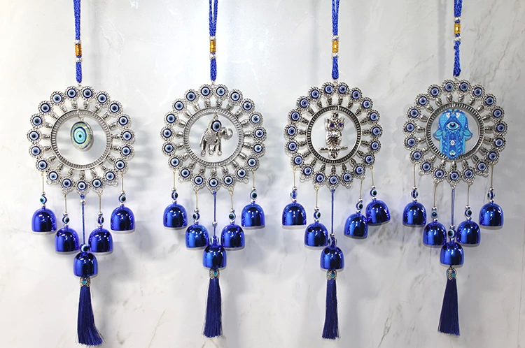 Metal Nazar Boncuğu Bell Alk3495