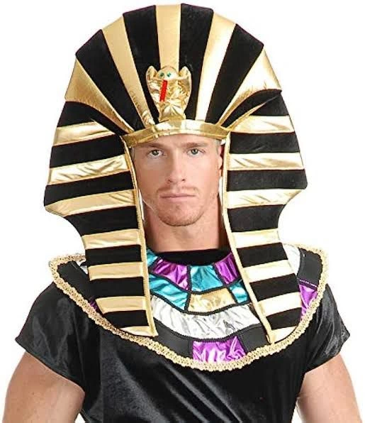 Egyptian Tutankamon Hat Kobra Snake Figurlu