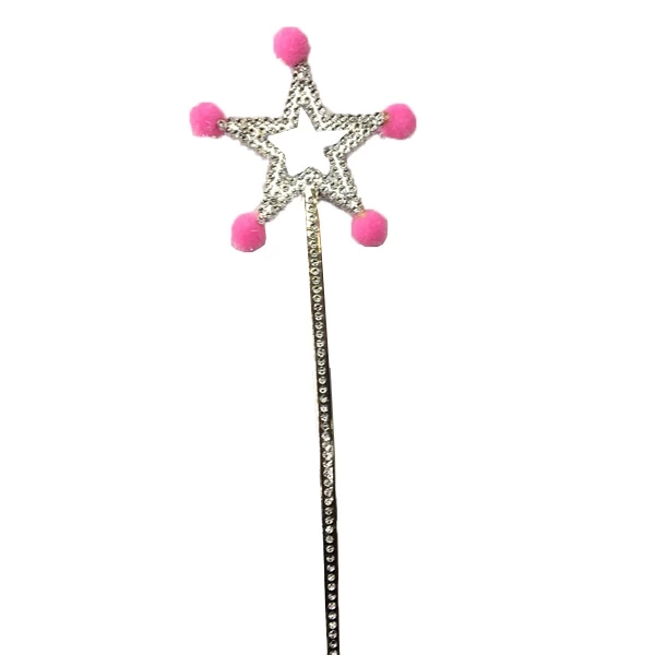 Pink Ponponlu Star Perimeter 1 Pcs