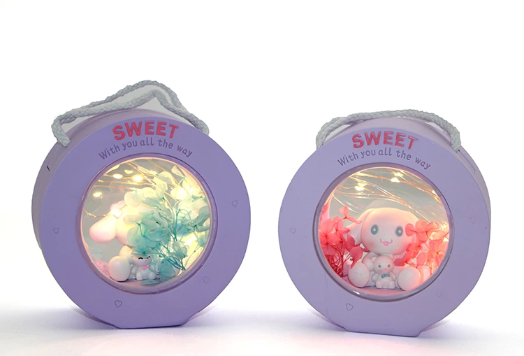 Polyester Hello Kitty Cinnamoroll Table Top Lamp Alk1619