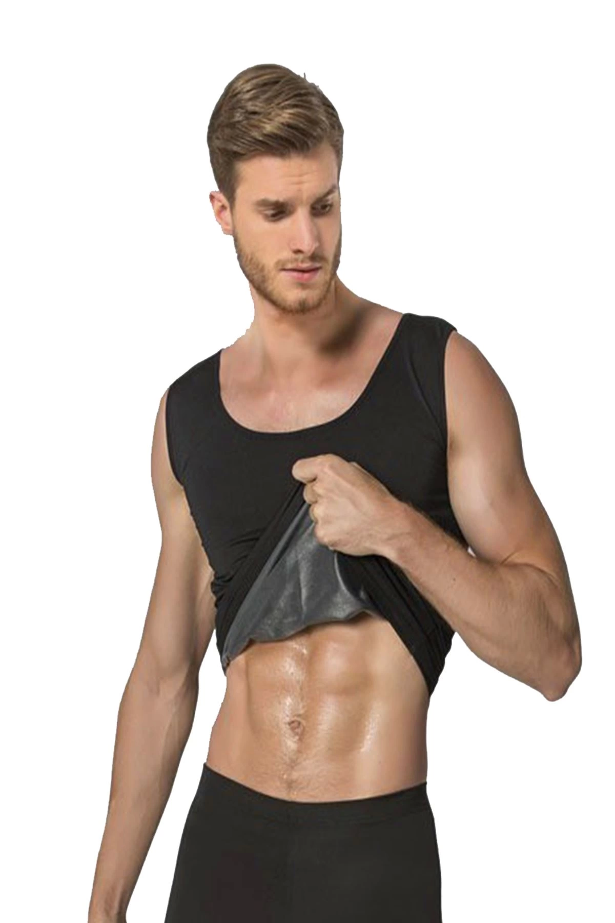 Black Male Thermal Sauna Athletics - 744