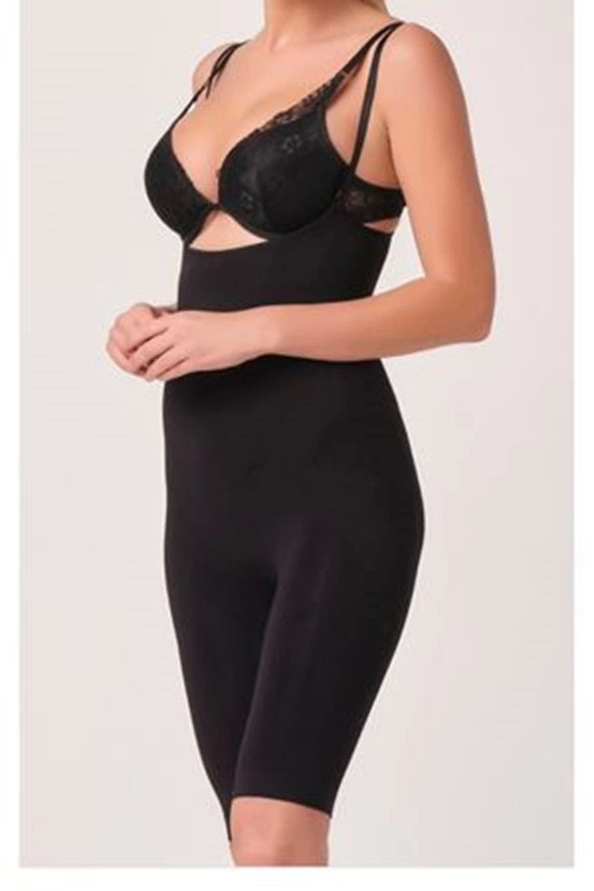 Black Female Leg Size Seamless Cord - 751