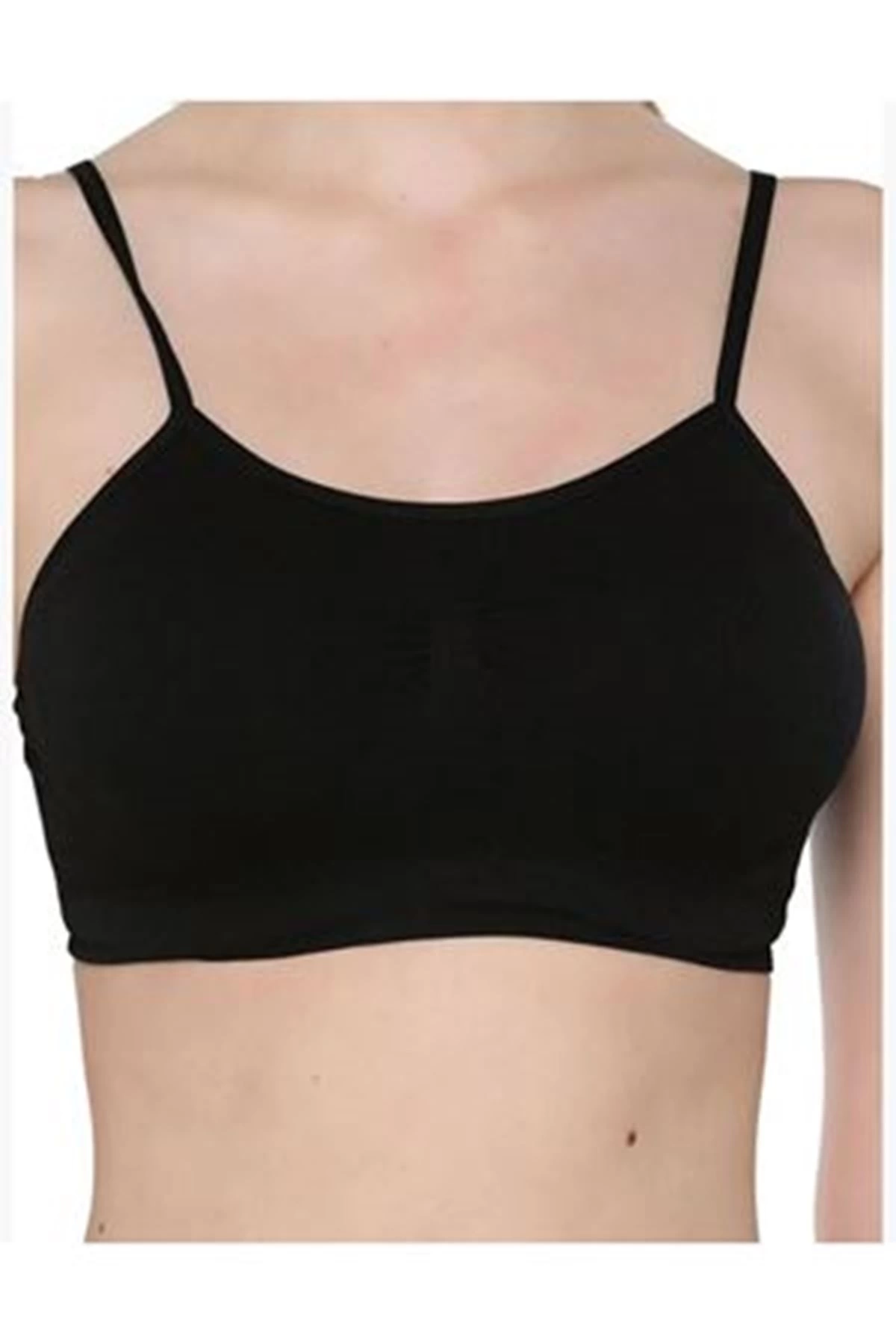 Black Female Pedestal Ballarer Bra Corse - 706