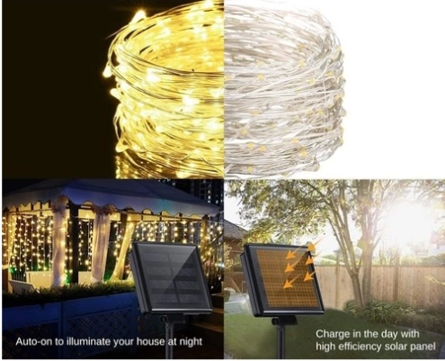 Solar Peri Led 20m 200 Led Day Light