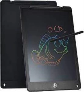 T12 Siyah Writing Tablet Lcd 12 Inç Dijital Kalemli Çizim Yazı Tahtası