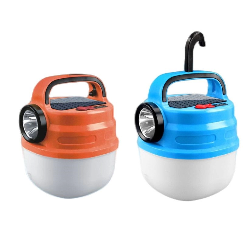 Portable 7 Function Solar Powered Rechargeable Tent Camping Lantern