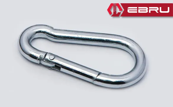 Yaylı Karabina, Çengel, Kanca 4mm - 5 Adet