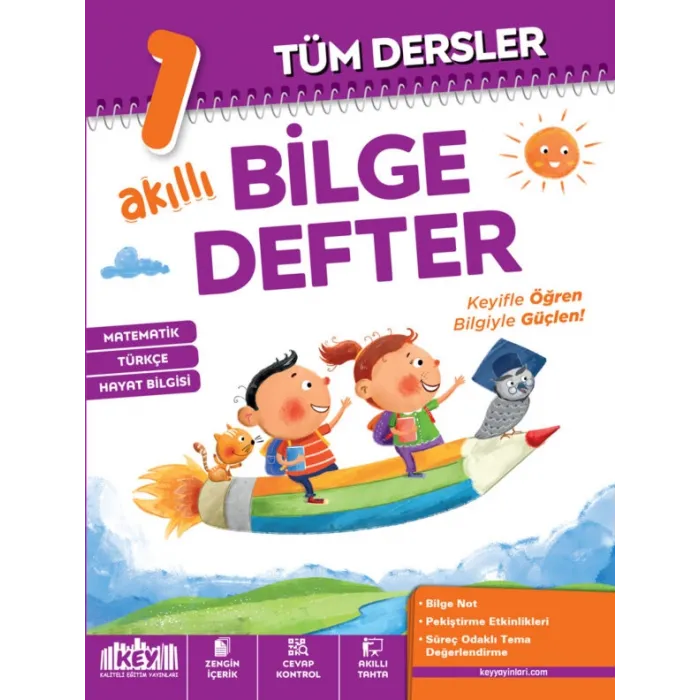 1. Sınıf Tüm Dersler Akıllı Bilge Defterim