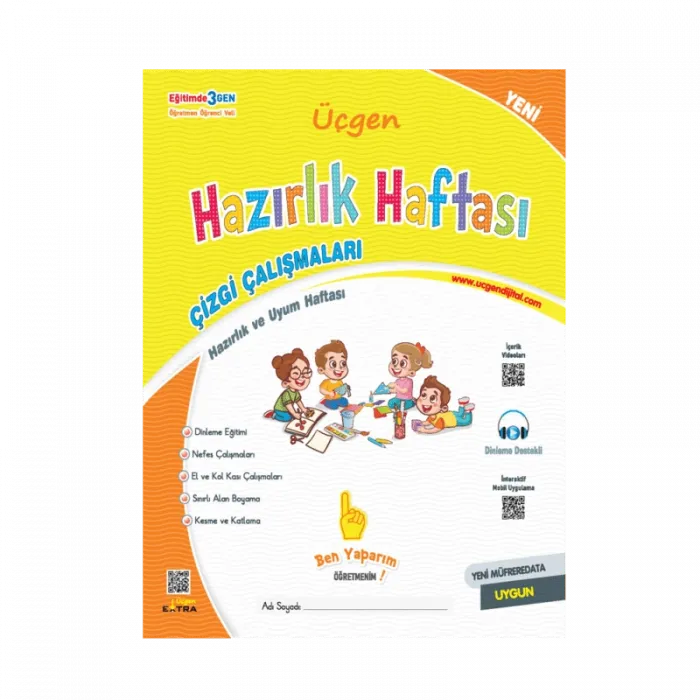 1. Sınıf – Üçgen Okuma Yazma Seti