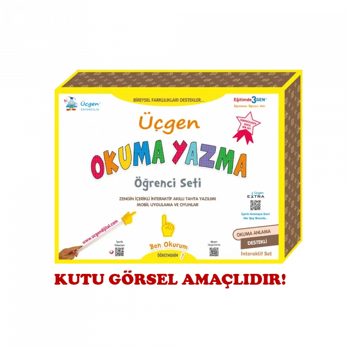 1. Sınıf – Üçgen Okuma Yazma Seti