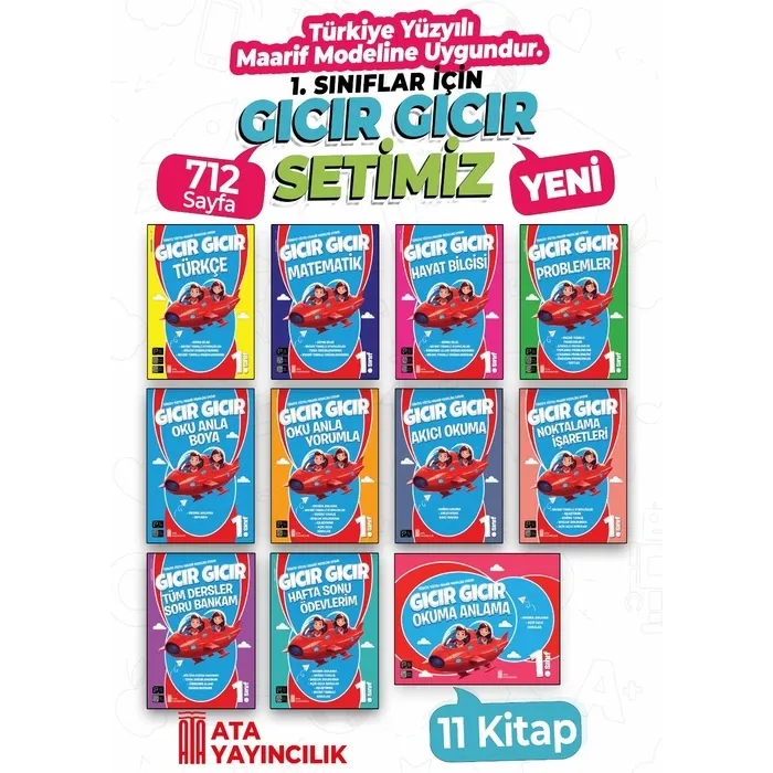 1. Sınıf Gıcır Gıcır 11li Set