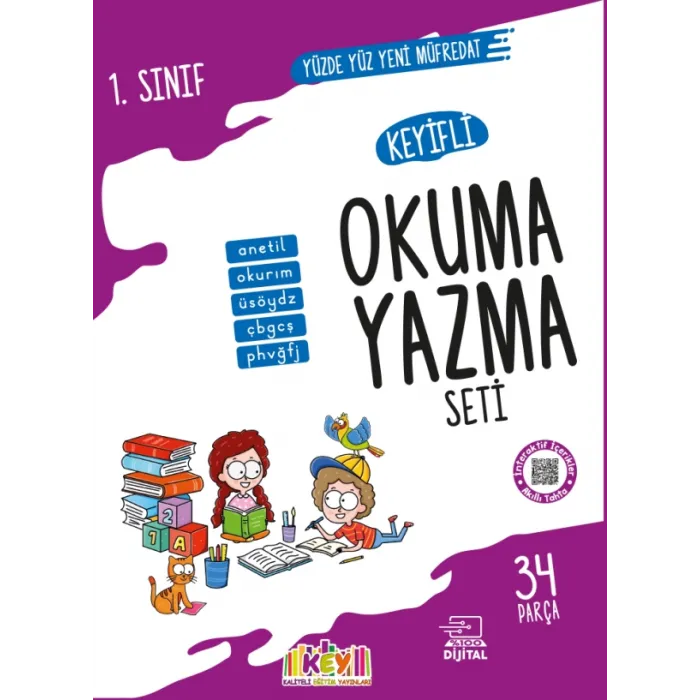 1. Sınıf Keyifli Okuma Yazma Seti