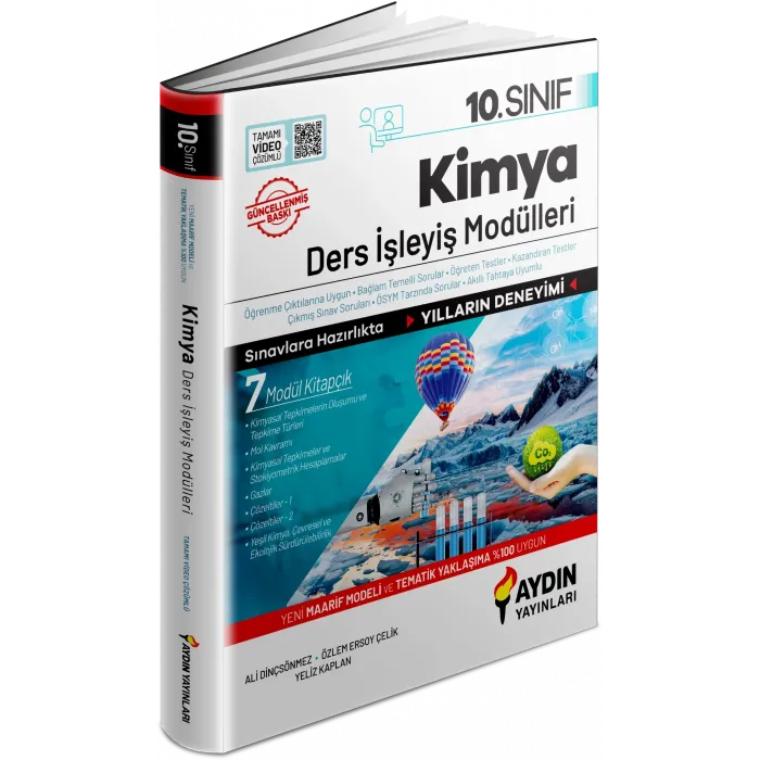 10. Sınıf Kimya Ders İşleyiş Modülleri