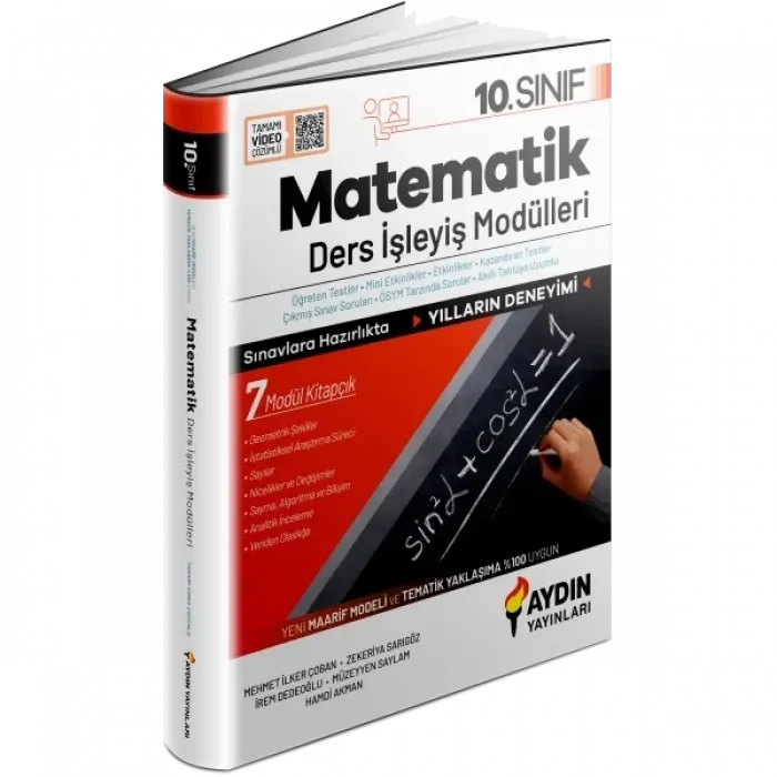 10. Sınıf Matematik Ders İşleyiş Modülleri