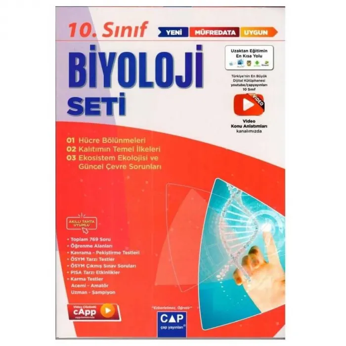 10. Sınıf Anadolu Lisesi Biyoloji Seti