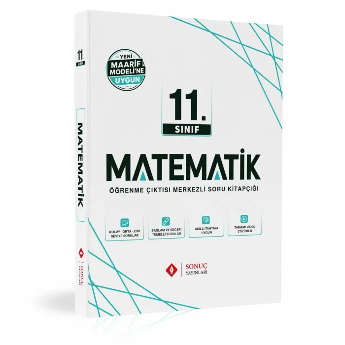 11.sınıf Matematik Modüler Set Maarif Modeline Uygun Sonuç Yayınları