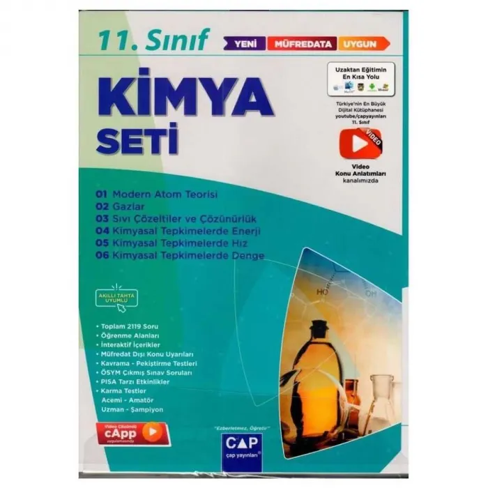11. Sınıf Kimya Anadolu Seti