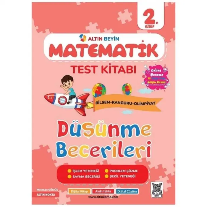 2. Sınıf Altın Beyin Matematik Test Kitabı