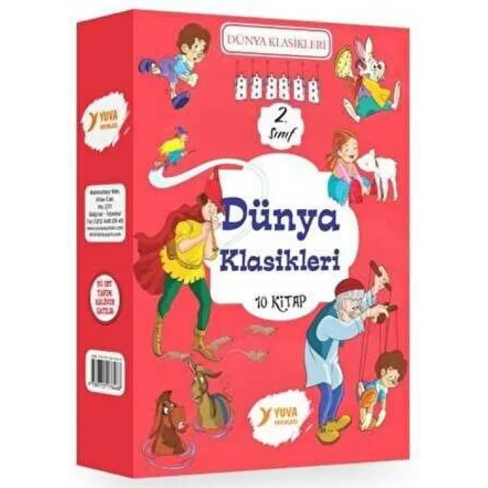 2. Sınıf Dünya Klasikleri 10 Kitap Takım