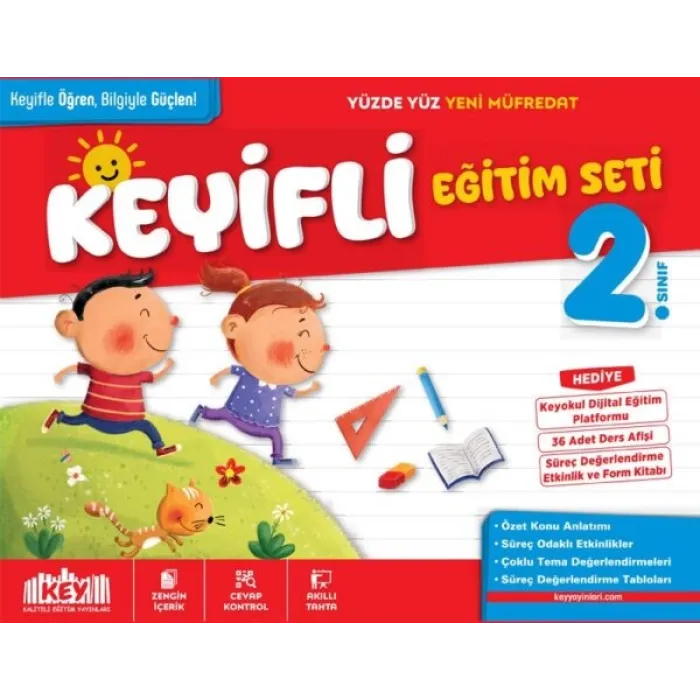 2. Sınıf Keyifli Eğitim Seti (4 Kitap)