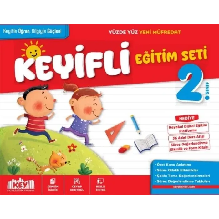 2. Sınıf Keyifli Eğitim Seti (4 Kitap)