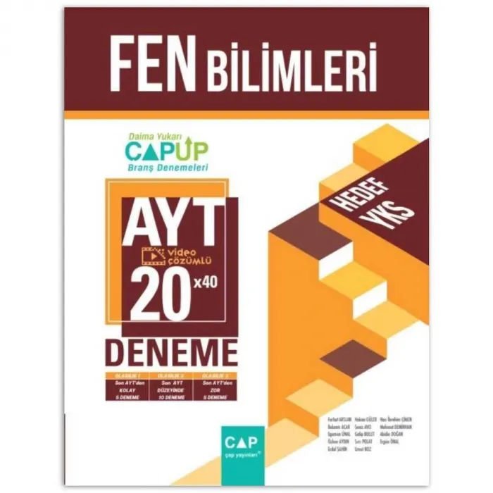 2022 AYT Fen Bilimleri 20 x 40 Up Deneme