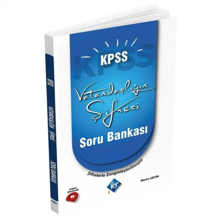 2022 KPSS Vatandaşlığın Şifresi Soru Bankası Video Çözümlü