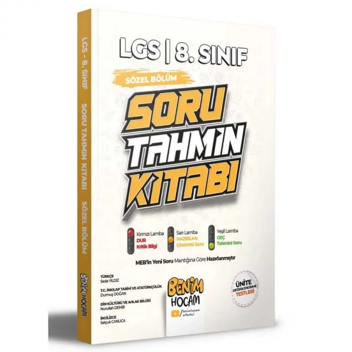 2022 LGS Sözel Bölüm Konu Özetli Soru Tahmin Kitabı