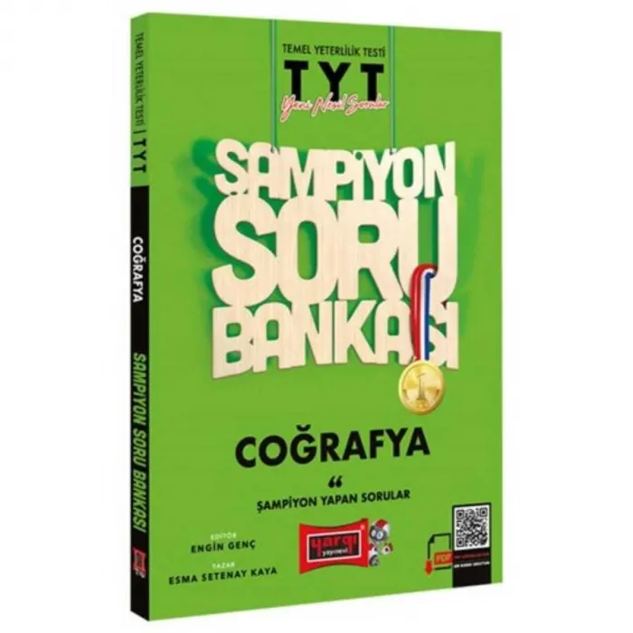 2022 TYT Coğrafya Şampiyon Soru Bankası