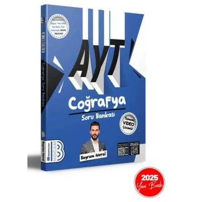 2025 AYT Coğrafya Tamamı Video Çözümlü Soru Bankası