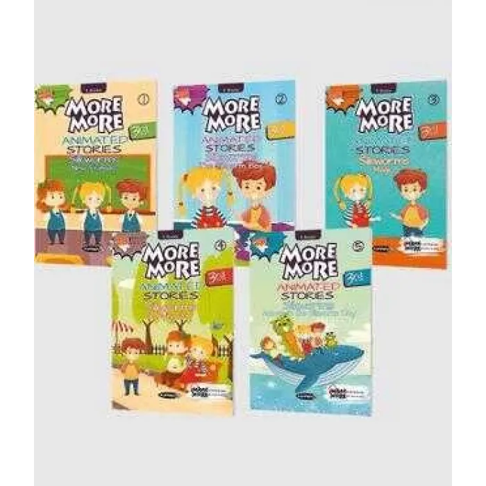 3. Sınıf More More Stories Hikaye Seti Kurmay ELT