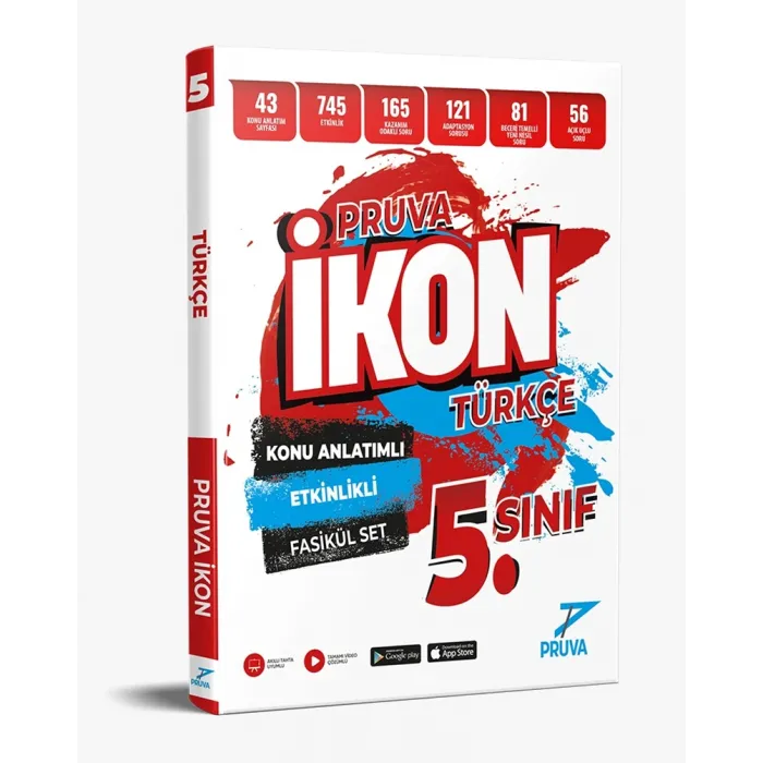 5.SINIF TÜRKÇE İKON KONU ANLATIMLI FASİKÜL SET