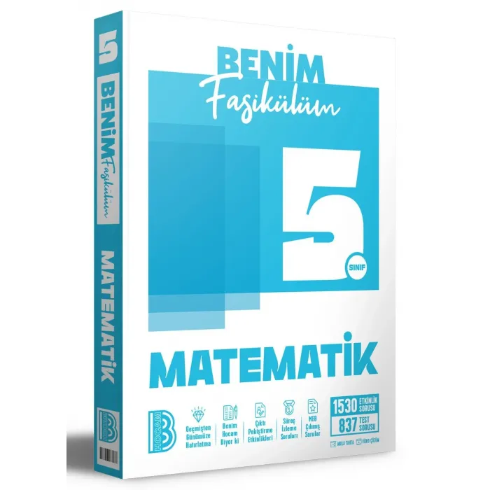 5. Sınıf Matematik Benim Fasikülüm Benim Hocam Yayınları
