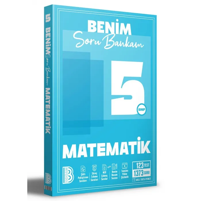5. Sınıf Matematik Soru Bankam Benim Hocam Yayınları