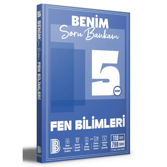 5. Sınıf Fen Bilimleri Soru Bankam Benim Hocam Yayınları